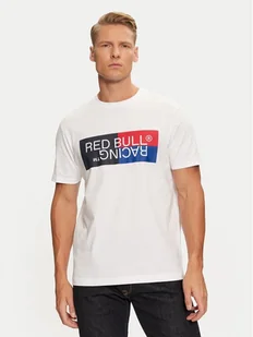 Pepe Jeans T-Shirt Red Bull Racing RM500001 Biały Regular Fit - Koszulki męskie - miniaturka - grafika 1