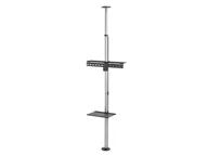 Uchwyty do telewizora - Equip 650621 uchwyt do telewizorów 177,8 cm (70") Czarny, Stal nierdzewna - miniaturka - grafika 1
