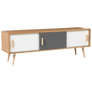 BLmeble Komoda jasne drewno INDIANA 4251682204866 - Komody - miniaturka - grafika 1