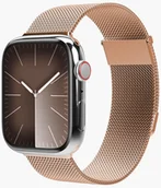 Akcesoria do smartwatchy - Vonmählen Milanese Loop 2 do Apple Watch 42 44 45 49mm One Size - Różowe złoto AWS00128 - miniaturka - grafika 1