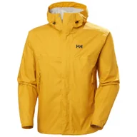 Kurtki i kamizelki sportowe męskie - Helly Hansen Loke, kurtka przeciwdeszczowa, męska, żółta - miniaturka - grafika 1