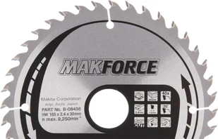 Makita Tarcza MAKFORCE CSM16540G B-08436 - Tarcze do pił - miniaturka - grafika 1