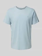 Koszulki męskie - T-shirt z prążkowanym, okrągłym dekoltem model ‘Dinton’ - miniaturka - grafika 1