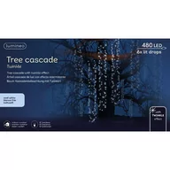 Pozostałe oświetlenie - Kaskada świetlna na zewnątrz zimny biały Ledowa 200cm 480L - miniaturka - grafika 1