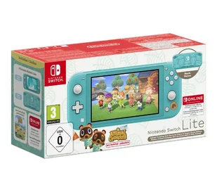 Nintendo Switch Lite Turkusowa + Animal Crossing: New Horizons (cyfrowa) Nintendo Online 12 miesięcy - Konsole Nintendo - miniaturka - grafika 2