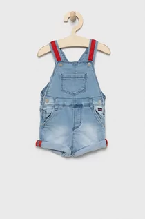 Spodnie i spodenki dla chłopców - Birba&Trybeyond Birba&Trybeyond ogrodniczki jeansowe dziecięce - grafika 1