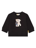 Bluzy i sweterki niemowlęce - Steiff Bluza w kolorze czarnym - miniaturka - grafika 1