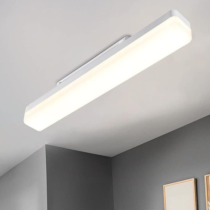 ZMH Lampa sufitowa LED Lampa sufitowa Nowoczesne oświetlenie dzienne białe 18W - 4000K do kuchni Salon Sypialnia-40CM Oświetlenie szafki Garaż Warsztat