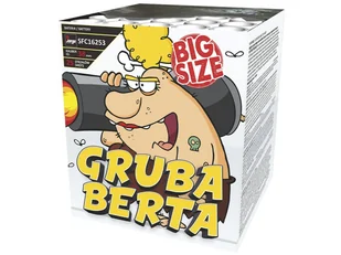 Gruba Berta SFC16253 - 25 strzałów 38mm 1.5" - Pirotechnika i fajerwerki - miniaturka - grafika 1