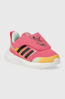 Buty dla dziewczynek - adidas sneakersy dziecięce FORTARUN MINNIE AC I kolor różowy - grafika 1