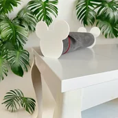 Biżuteria - akcesoria - Stojak na opaski do włosów ekspozytor dla dzieci organizer opasek Białe Stokrotki - miniaturka - grafika 1