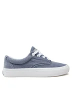 Trampki damskie - Polo Ralph Lauren Tenisówki 804907203003 Niebieski - miniaturka - grafika 1