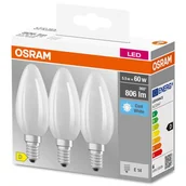 Żarówki LED - Żarówka LED 3 szt. 6 W = 60 W 806 lm Neutralna biel Osram - miniaturka - grafika 1
