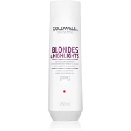 Szampony do włosów - Goldwell Dualsenses Blondes&Highlights, szampon neutralizujący do włosów blond, 250 ml - miniaturka - grafika 1