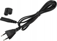 Kable - Kabel Przewód Zasilający C7 2PIN 1,5m Ósemka do TV RTV - miniaturka - grafika 1