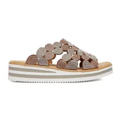 Klapki i japonki damskie - Klapki Rieker CEO-V02R8-90 - miniaturka - grafika 1