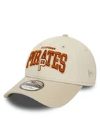 Czapki męskie - New Era Czapka z daszkiem White Crown 940 Pirates 60435041 Beżowy - miniaturka - grafika 1