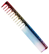 Grzebienie fryzjerskie - Grzebień fryzjerski do czesania włosów kolorowy - miniaturka - grafika 1