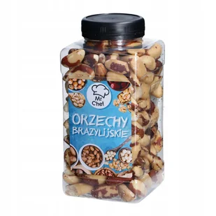 Słoik orzechy brazylijskie 600g - Orzechy i nasiona - miniaturka - grafika 1