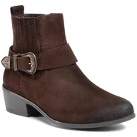 Botki damskie - Botki Lasocki T70-04 Brązowy - miniaturka - grafika 1