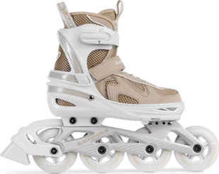 Rolki Blackwheels Flex Pro rekreacyjne regulowane beżowe r. 35-38 - Rolki Rolki Blackwheels Flex Pro rekreacyjne regulowane beżowe r. 35-38 - Rolki - miniaturka - grafika 1