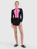 Spodenki damskie - 4F Spodenki plażowe damskie - czarne S - miniaturka - grafika 1