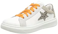 Buty dla dziewczynek - Superfit Sneakersy dziewczęce Cosmo, biały - biały 1010-28 EU - miniaturka - grafika 1