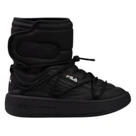 Botki damskie - Fila buty zimowe śniegowce botki Superbubble Boots FFW0594.80010 42 czarny - miniaturka - grafika 1