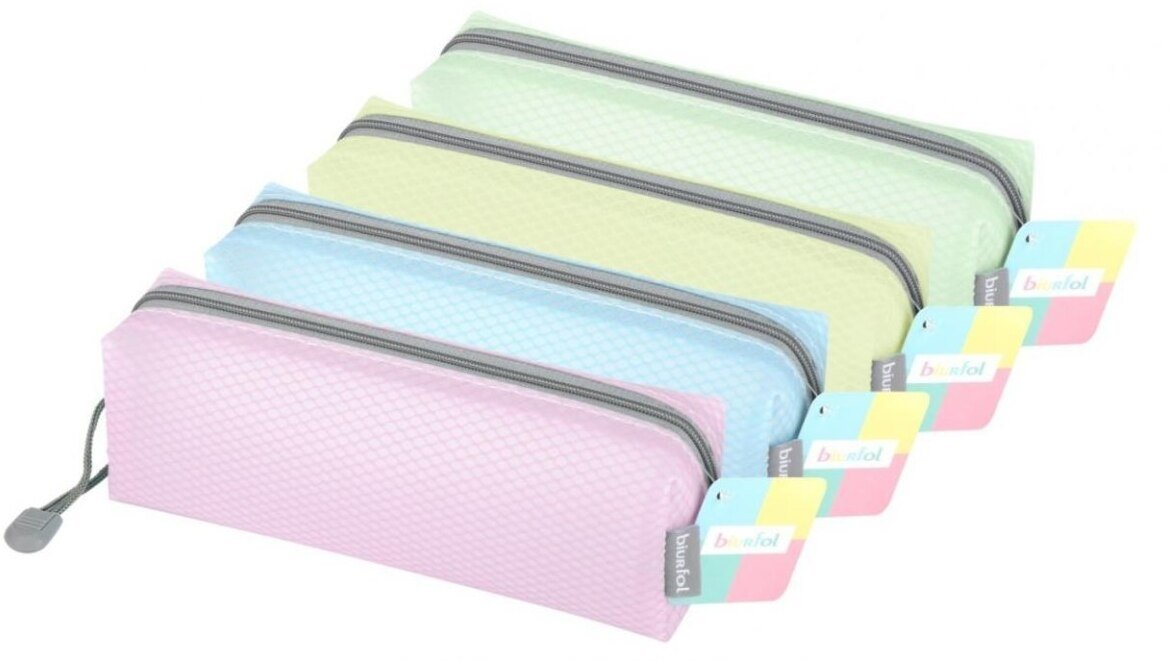 Biurfol Saszetka przestrzenna DL EVA pastel mix 6szt