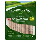 Kiełbasa i wędliny - Dolina Dobra Białe kiełbaski śniadaniowe 100 % mięsa 200 g - miniaturka - grafika 1