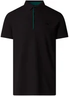 Koszulki męskie - Koszulka The North Face M Premium Slim Polo męs. : Kolor - Czarny, Rozmiar - L - miniaturka - grafika 1