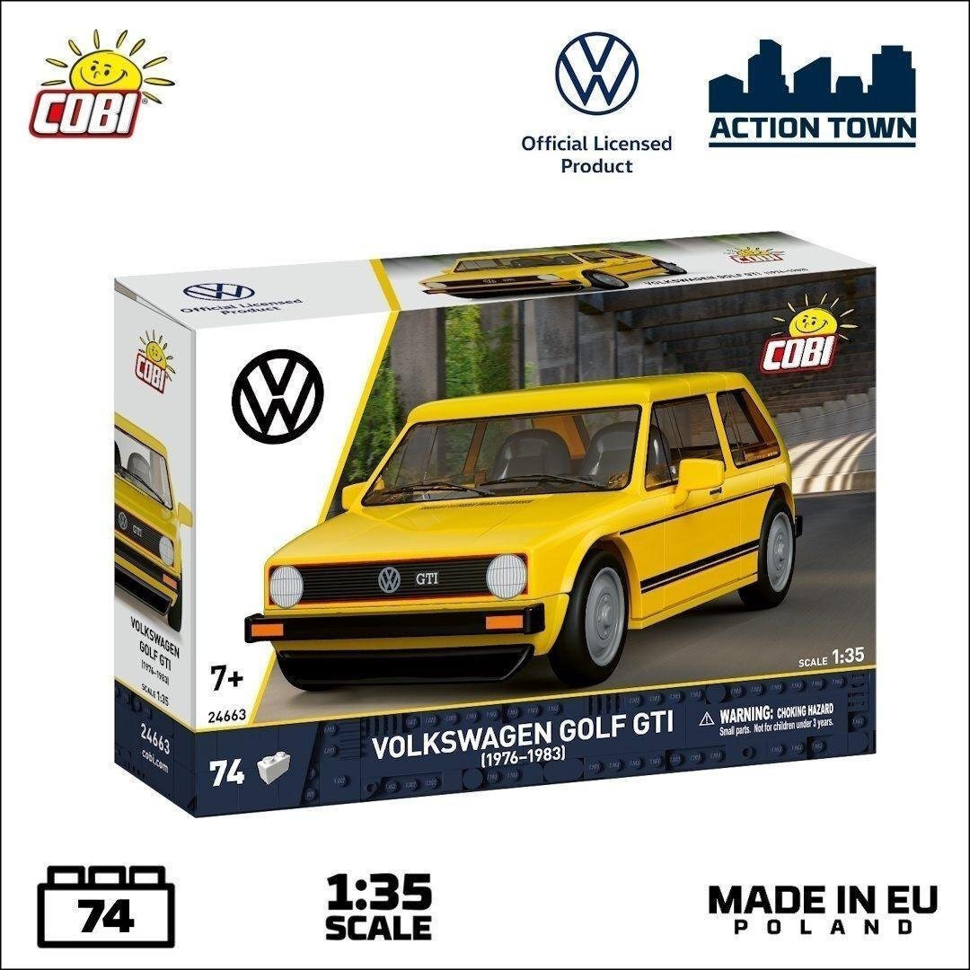 Cobi Volkswagen Golf GTI Yellow 5902251246631