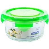 Akcesoria i części AGD - GLASSLOCK Pojemnik GLASSLOCK MCCB-040-COGR 0.4 l Zielony - miniaturka - grafika 1