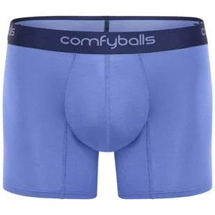 COMFYBALLS Bokserki do biegania LONG PERFORMANCE SUPERLIGHT ocean blue - Bielizna sportowa męska - miniaturka - grafika 1