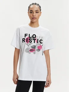 ONLY T-Shirt Pixie 15316702 Biały Regular Fit - Koszulki i topy damskie - miniaturka - grafika 1