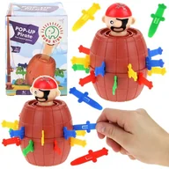 Gry planszowe - Urwiskowo, gra zręcznościowa szalony pirat w beczce pop up - miniaturka - grafika 1