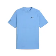 Koszulki sportowe męskie - Męska koszulka PUMATECH PUMA Team Light Blue - miniaturka - grafika 1