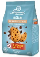 Ciastka - Ciastka bezglutenowe z łezkami czekolady Gocce di Cioccolato 200g Lazzaroni - miniaturka - grafika 1