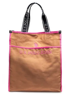 U.S. Polo Assn. Torebka w kolorze jasnobrązowym - 35 x 40 x 24 cm - Torebki damskie - miniaturka - grafika 1