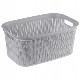 Pojemnik na bieliznę i ubrania Finse 27L, jasnoszary - Kosze na bieliznę Pojemnik na bieliznę i ubrania Finse 27L, jasnoszary - Kosze na bieliznę - miniaturka - grafika 1