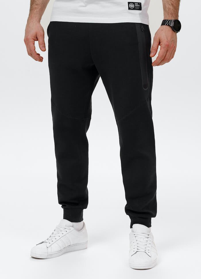 Spodnie sportowe PIT BULL POCKET DOGWOOD czarne-L