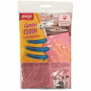 Amigo Ścierka Mikrofibra Combo Powlekana PU 1 szt... - Ściereczki, gąbki, czyściki - miniaturka - grafika 3