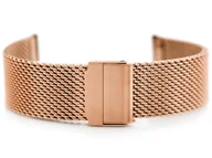 Bransolety męskie - Bransoleta Pacific M8 - siatka HQ - rosegold 18mm - miniaturka - grafika 1