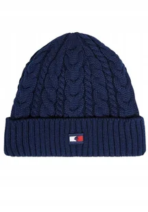 TOMMY HILFIGER Czapka zimowa onesize - Czapki damskie - miniaturka - grafika 1