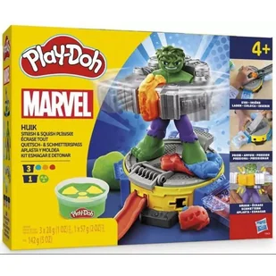 Play-Doh: zestaw do zabawy Hulk - Zabawki kreatywne - miniaturka - grafika 1