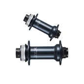Piasty rowerowe - Shimano SLX HB-M7110-B Adapter przedniej piasty Oś E-Thru CL, black 32H 2020 Piasty MTB E-HBM7110BBX - miniaturka - grafika 1