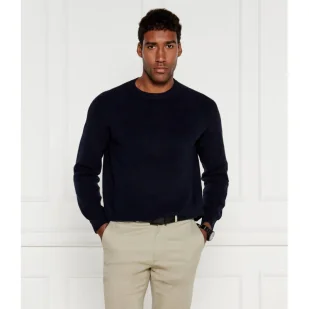 BOSS BLACK Sweter Derlino | Regular Fit | z dodatkiem wełny - Swetry męskie - miniaturka - grafika 1