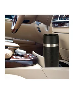 Emsa TRAVEL MUG Grande miseczka Czarny, Czerwony, Stal nierdzewna 1 szt., Puchar - Inne naczynia kuchenne - miniaturka - grafika 3