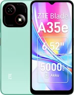 Telefony komórkowe - ZTE Blade A35E Zielony - miniaturka - grafika 1