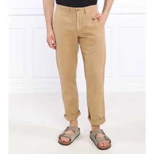 Spodnie męskie - POLO RALPH LAUREN Lniane spodnie | Straight fit - grafika 1